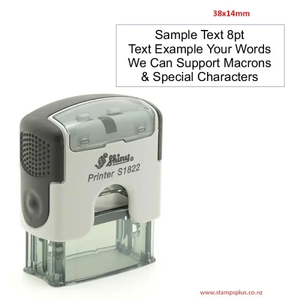 Rectangular Stamp 38x14mm - Stamps Plus