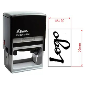 Products: Rectangular Stamp 56x33mm - Stamps Plus
