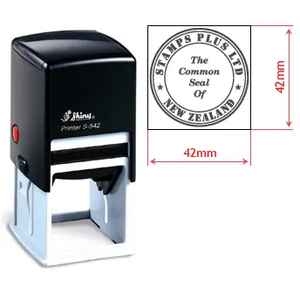 Common Seal Stamp 42x42mm - Stamps Plus