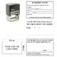 S829 Stamp 64x40mm Self Inking Legal Stamp - Stamps Plus