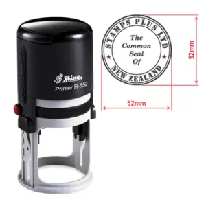 Company Seal Stamp 52x52mm - Stamps Plus