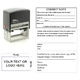 S830 Stamp 75X38MM Self Inking Legal Stamp - Stamps Plus