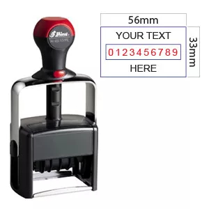 Products: H-6510/PL 5mm Character Size 10 Bands - Stamps Plus