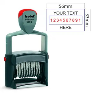 Products: T55510PL 5mm Character Size - Stamps Plus