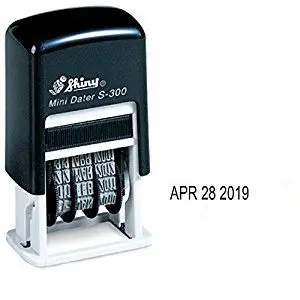 S300BK Dater 3mm Character Size (Mini Dater) - Stamps Plus
