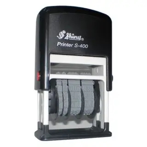 S400BK Dater 4mm Character Size - Stamps Plus