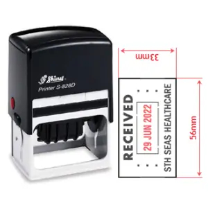 Dater Stamp 56x33mm - Stamps Plus