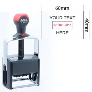 H-6107 Dater 4mm Character Size - Stamps Plus