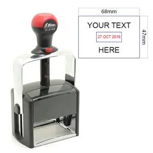 H-6108 Dater 4mm Character Size - Stamps Plus