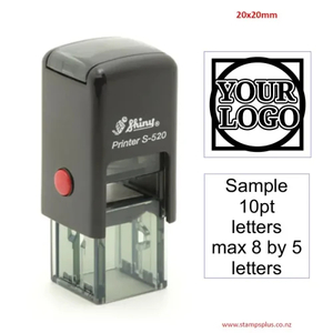 Products: Round or Square Stamp 20x20mm - Stamps Plus
