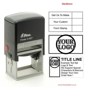 Products: Rectangular Stamp 50x30mm - Stamps Plus