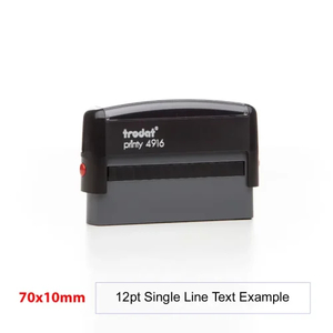 Products: Trodat Rectangular Stamp 70x10mm - Stamps Plus