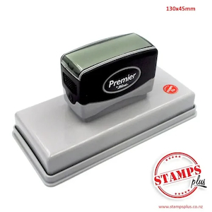Rectangular stamp 130x45mm - Stamps Plus