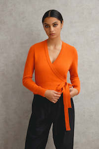 Okewa Possum Merino: Okewa Wrap Cardigan