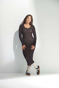 New Arrivals: cotton henley dress