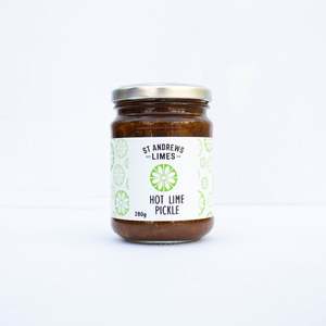 Condiments: Hot Lime Pickle