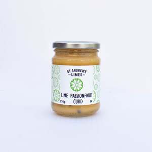 Condiments: Lime Passionfruit Curd