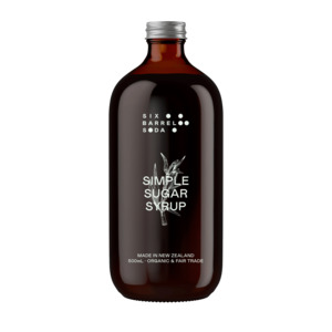 Juices: Simple Sugar Syrup - Organic & Fair Trade