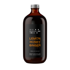 Juices: Lemon Honey Ginger Syrup – Six Barrel Soda