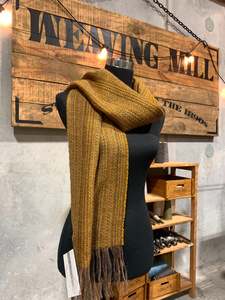 Scarves: A3 Unisex Browns Weave Scarf