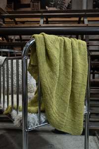 Knitted Baby Buggy Blanket