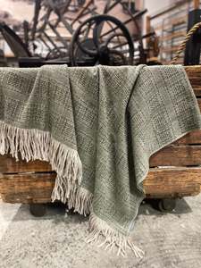 Throws: GWT2 Box -  Lustrous Summer Weight Wool Throw