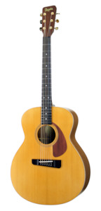 Acoustic Guitars: LEONA™ Jumbo, solid wood acoustic guitar. Red cedar soundboard, black walnut neck, rosewood body