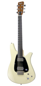 SKYE™ Aged White. White Ash body, maple neck and rosewood fingerboard.