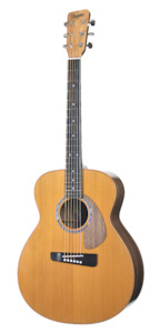 LEONA™ Jumbo - Western red cedar soundboard, black walnut body and neck