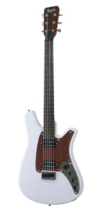 SKYE™ Light blue-grey. White Ash body, rosewood neck and fingerboard.