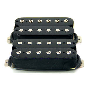 Tapped humbucker pickup set