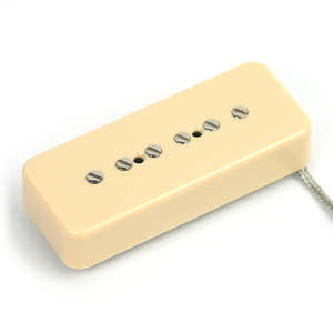 Pickups: Regular output P90 Soapbar neck pickup