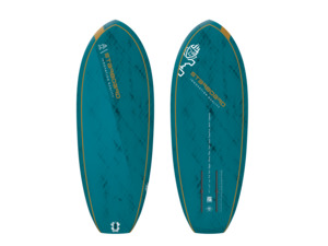 Wing Foiling: Starboard Sup 2021 4’3” x 18.5” Foil Surf Blue Carbon V.2 -34ltr