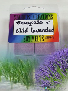 Products: Soy melts, Seagrass & Wild Lavender