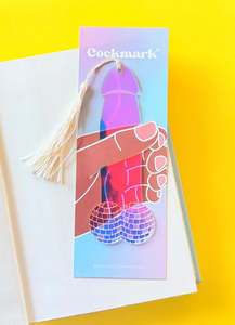 Bookish Gifts: Discoballz Cockmark