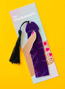 Bookish Gifts: Prince Albert Cockmark Purple