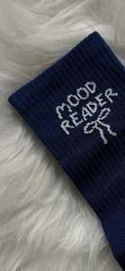 Bookish Gifts: Mood Reader Socks Blue