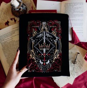 Serpents & Swords Book Sleeve - Black
