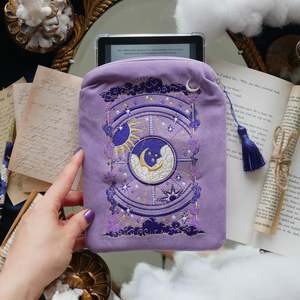 Otherworldly E-Reader Sleeve Lilac