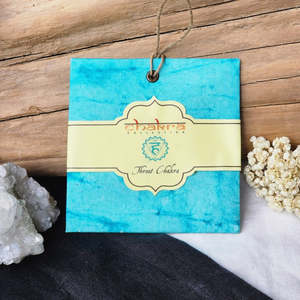 Cleansing Scent: Perfume Drawer Insert | Throat Chakra