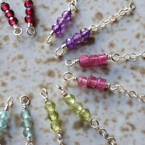 New: Crystal Earring Charms