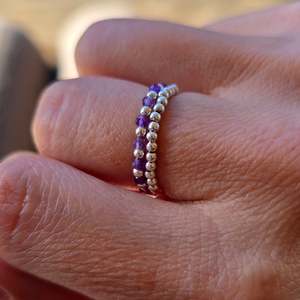 Amethyst | Sterling Silver Ring