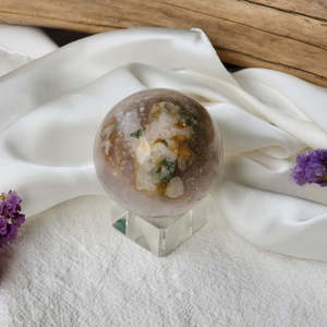 Spheres: Flower Agate | Sphere
