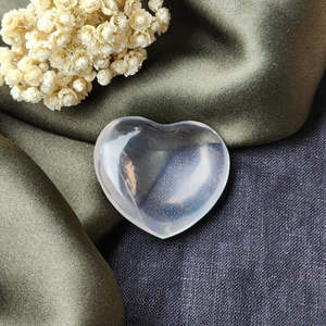 Hearts: Clear Quartz | Crystal Heart