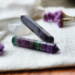 Rainbow Fluorite | Crystal Wand