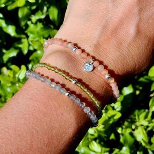 Round Bead Bracelets: Sol Bracelet | Sunstone
