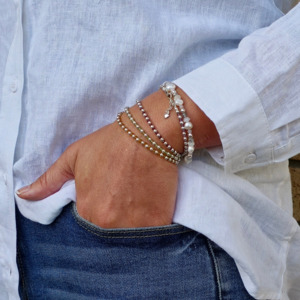 Garnet | Clasp Bracelet