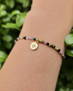 Natural Gemstone Bracelets: Iris Bracelet | Tourmaline