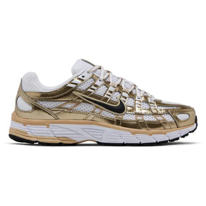 Nike P-6000 White/Gold (Women's)