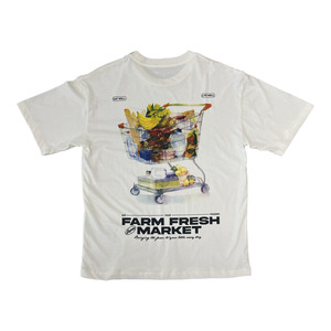Extra Small: Jack & Jones Tee 'Farm Fresh Market'